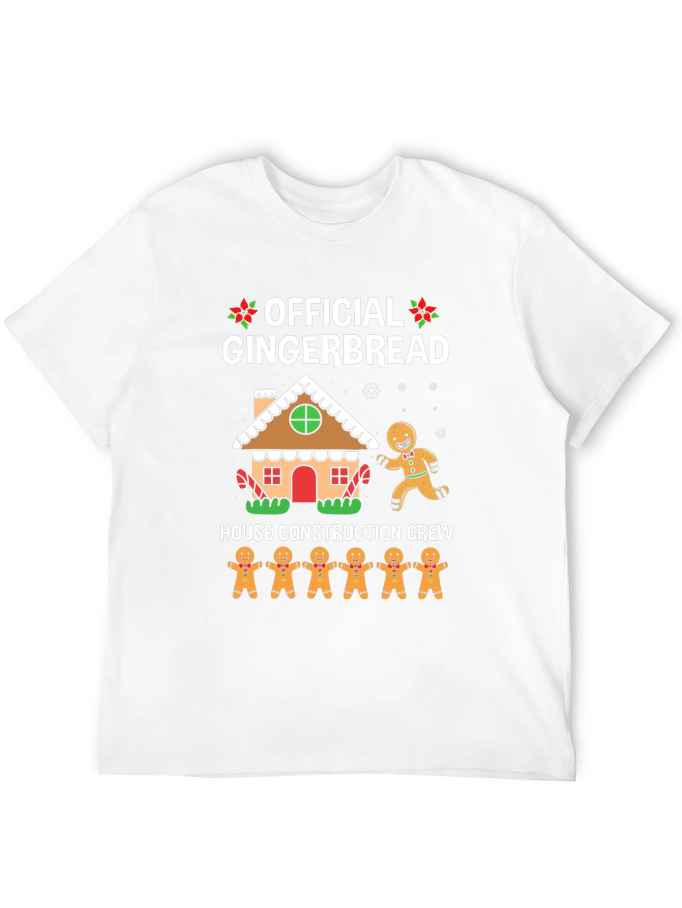 Gingerbread House Construction Crew T-Shirt