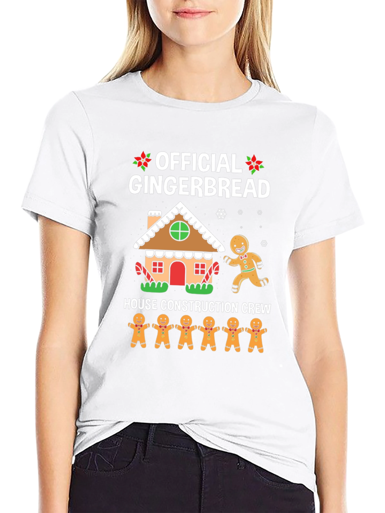 Gingerbread House Construction Crew T-Shirt