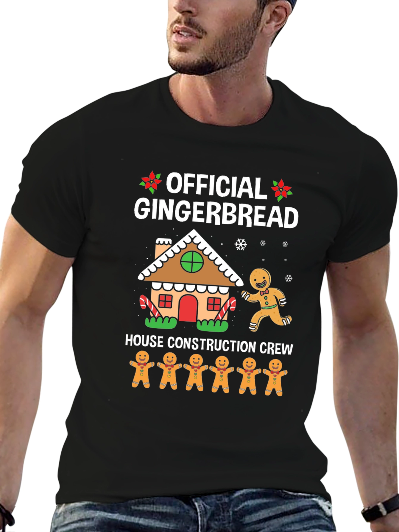 Gingerbread House Construction Crew T-Shirt