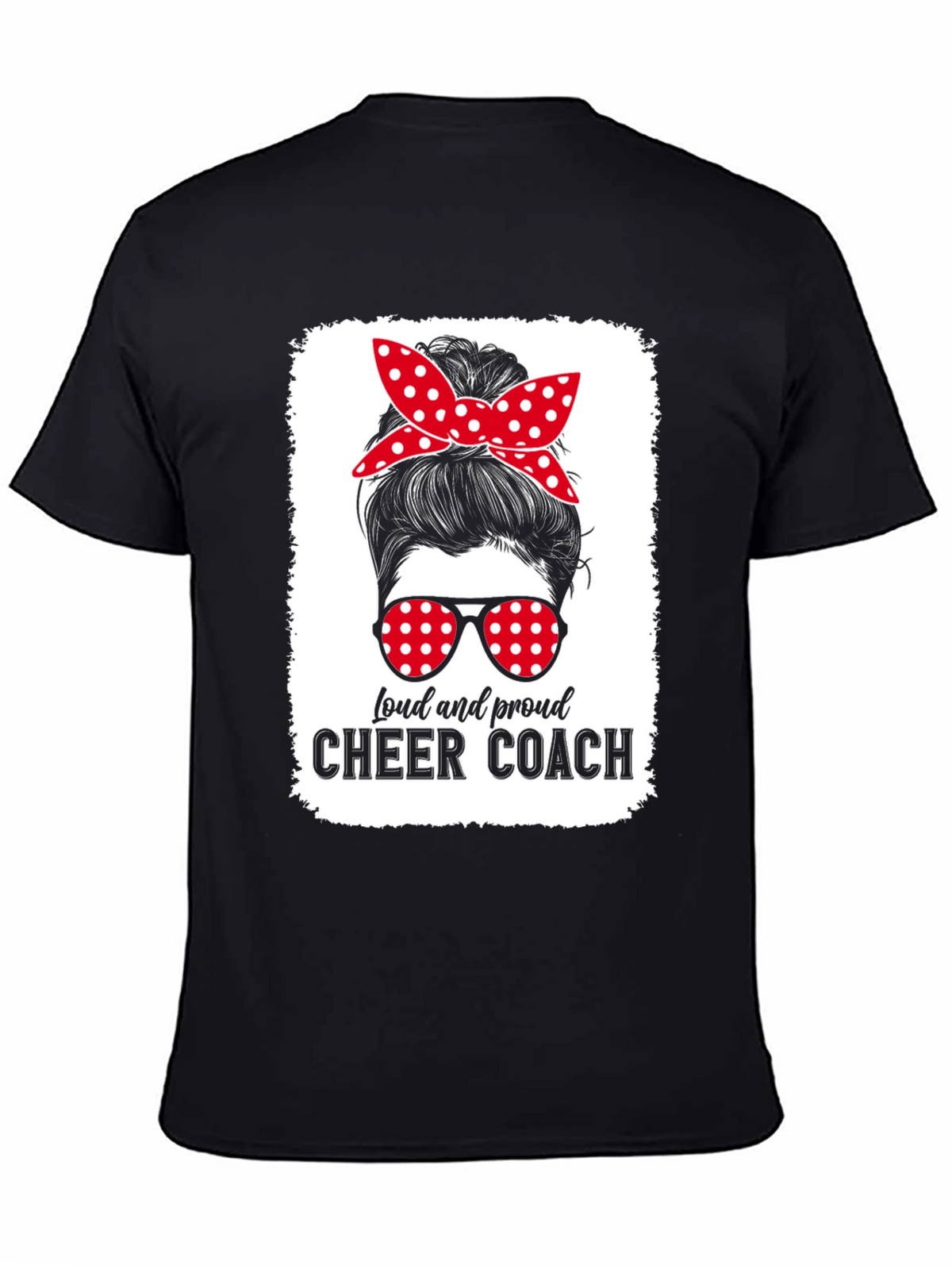 Loud and Proud Cheer Coach Graphic Tee