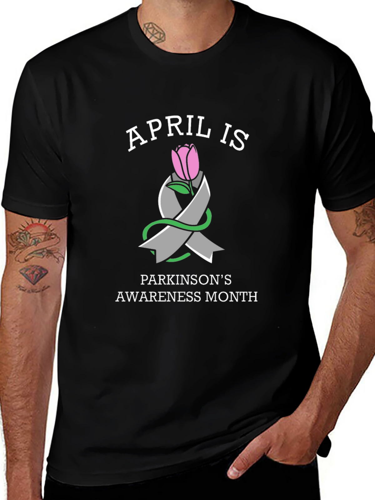 April Parkinsons Awareness Month T-Shirt