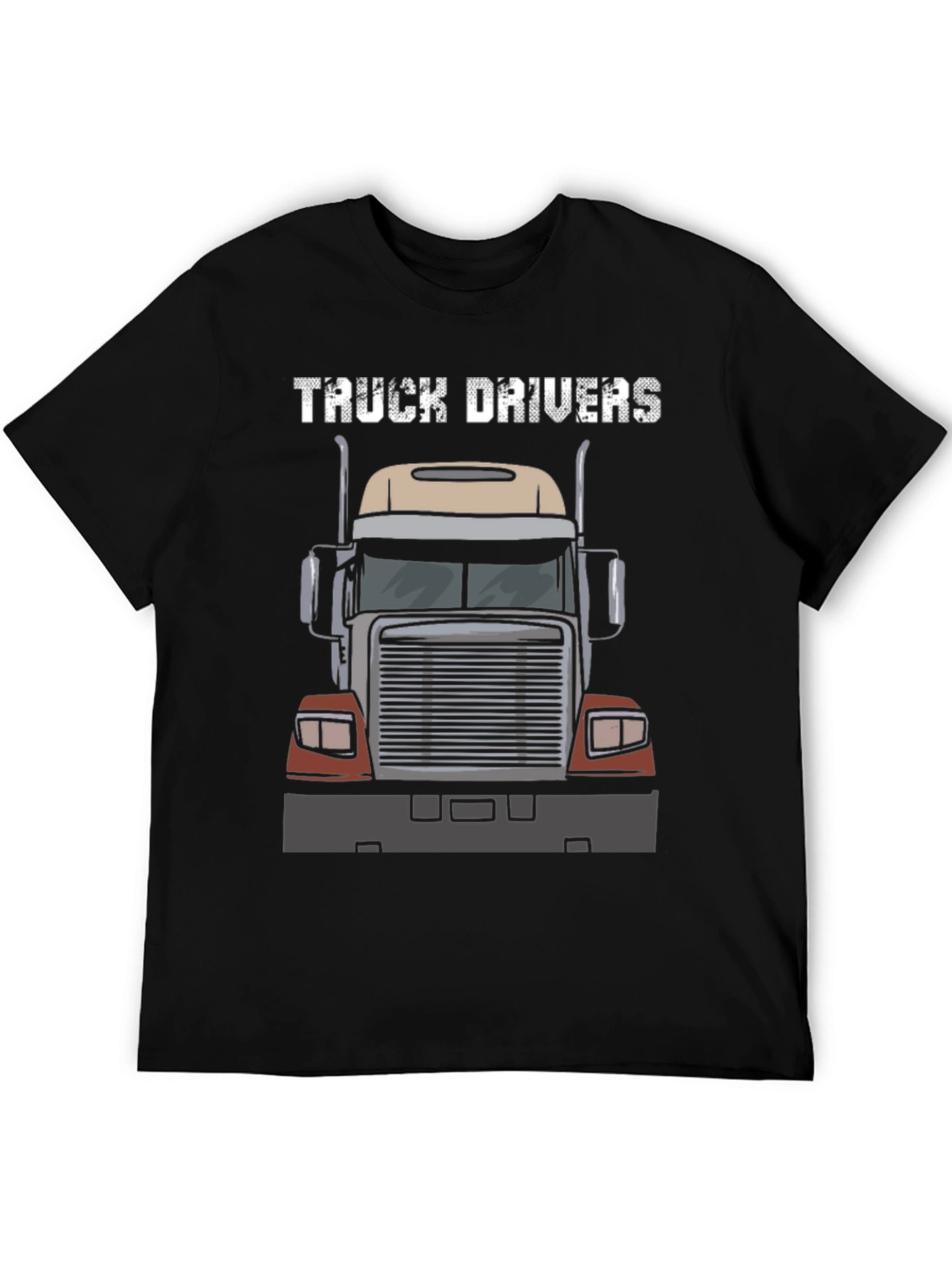 Truck Driver Tee - Classic Truck Graphic