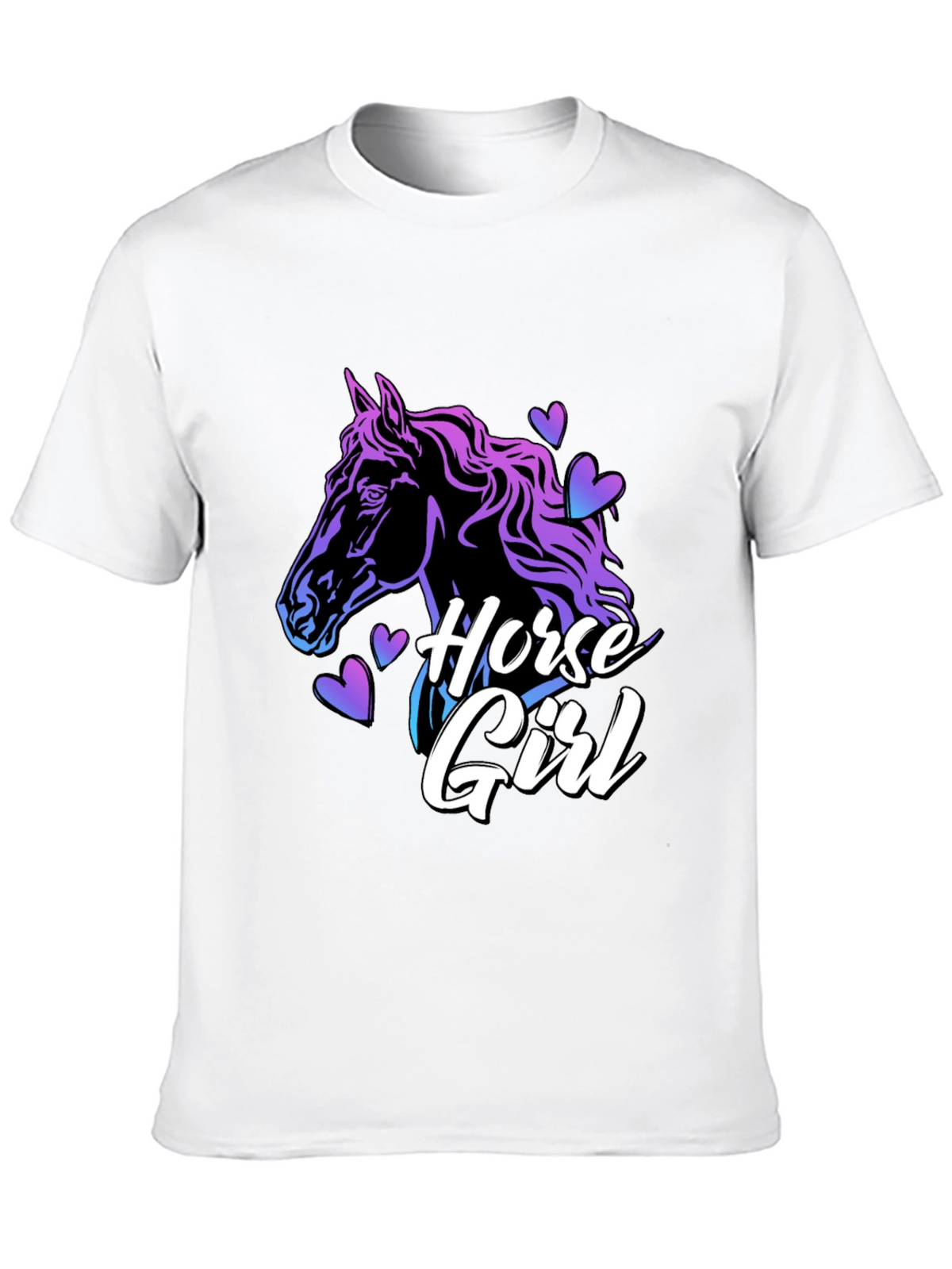 Horse Girl T-Shirt - Equestrian Lover Tee