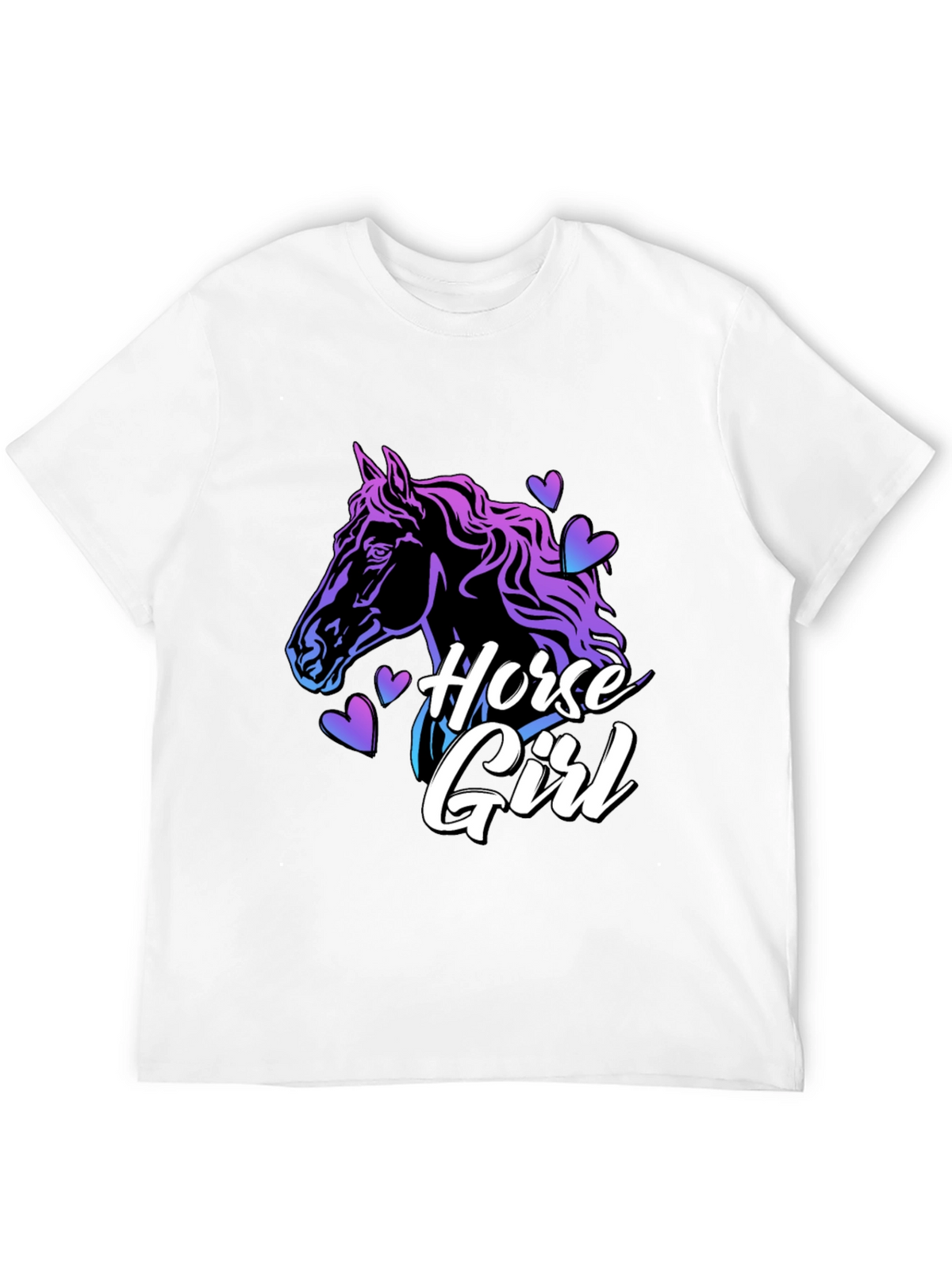 Horse Girl T-Shirt - Equestrian Lover Tee