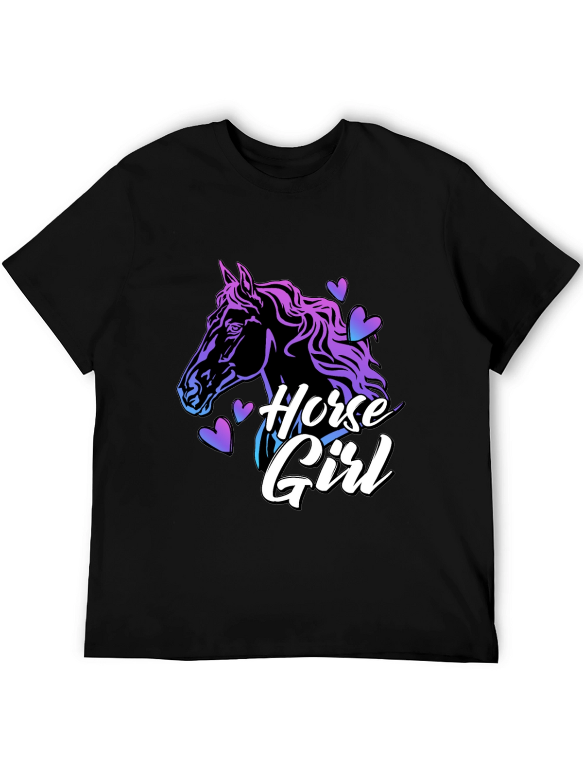 Horse Girl T-Shirt - Equestrian Lover Tee