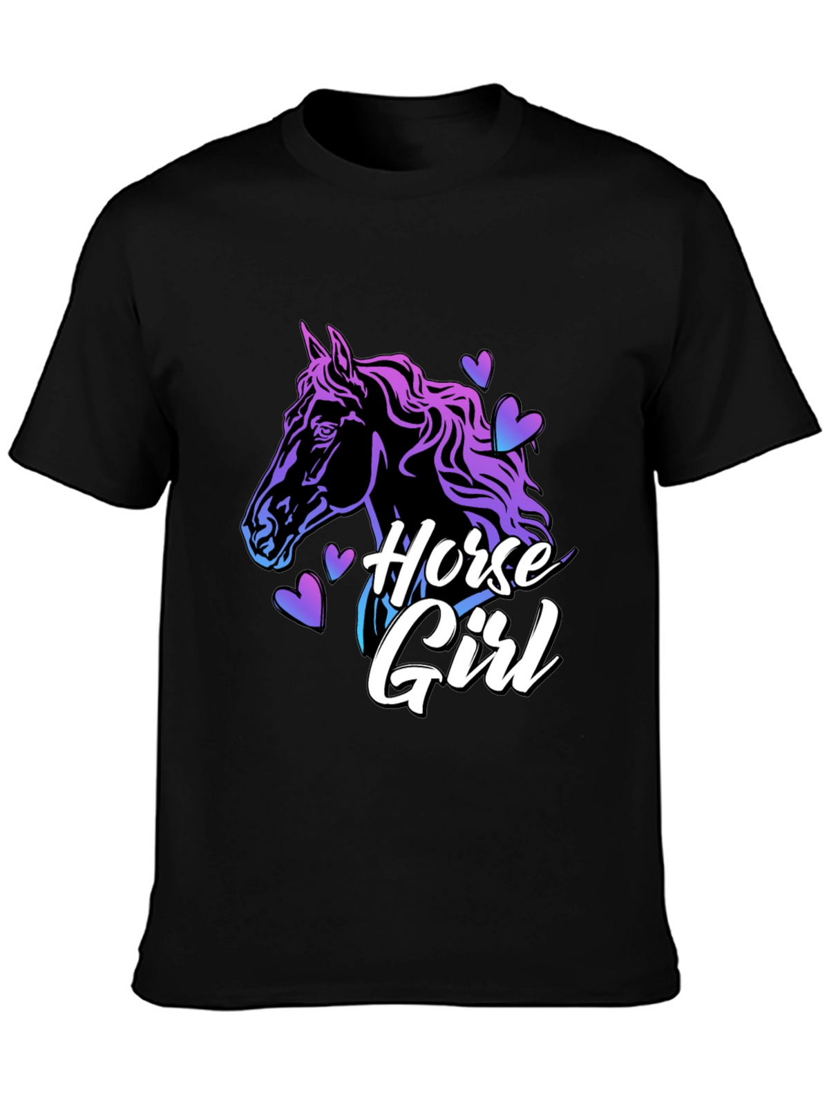 Horse Girl T-Shirt - Equestrian Lover Tee