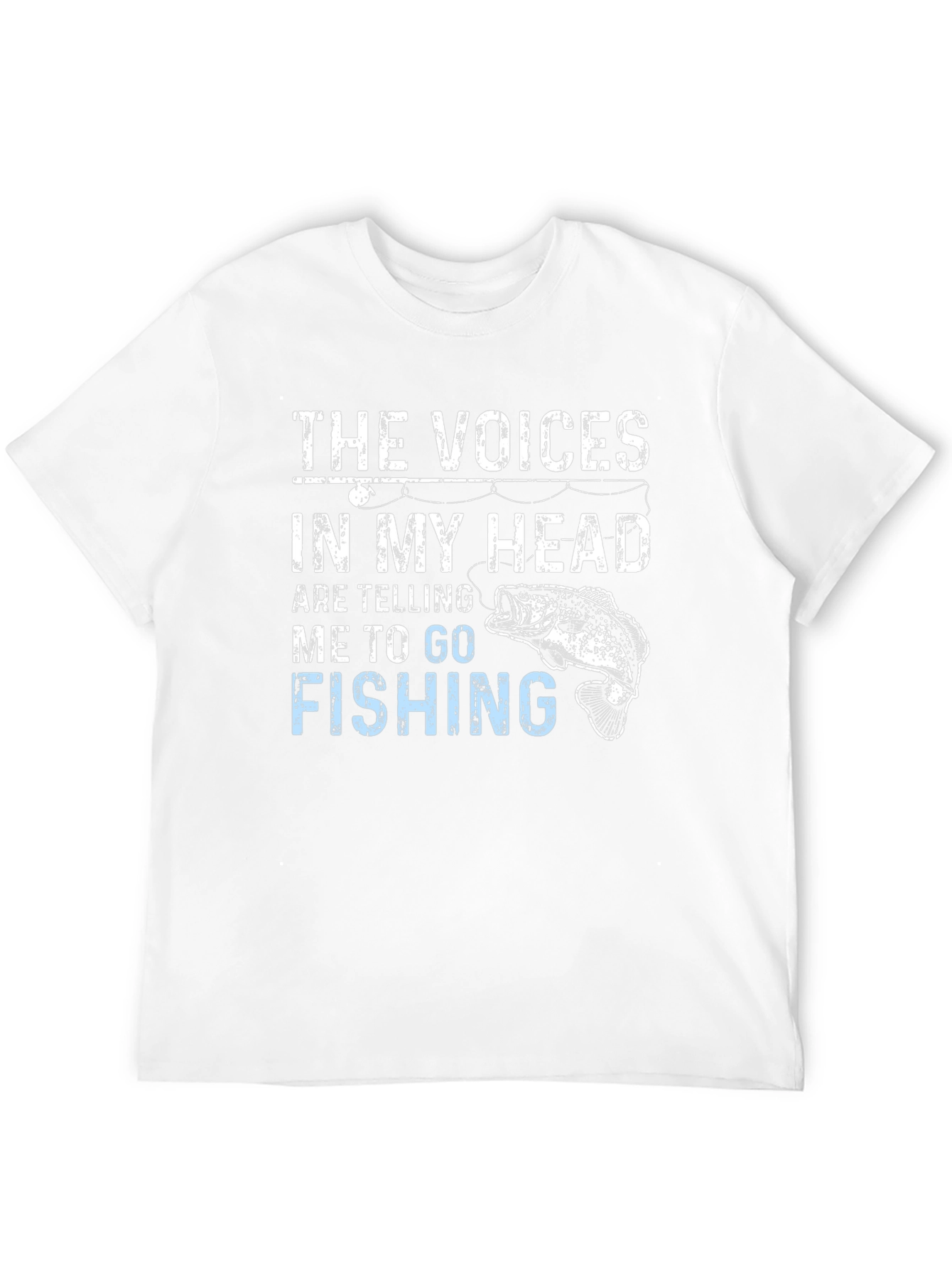 Fishing Graphic Tee - The Voices in My Head