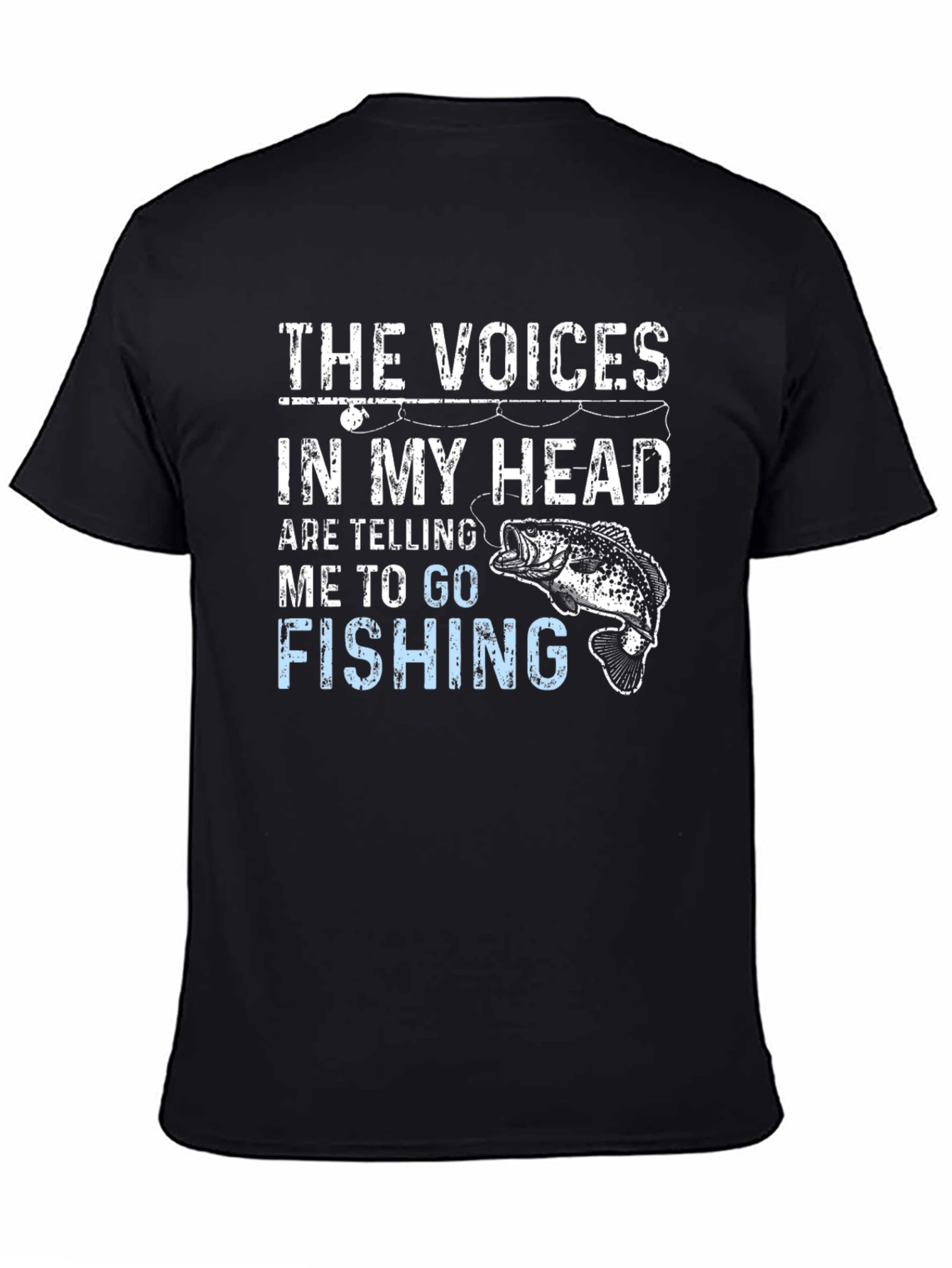 Fishing Graphic Tee - The Voices in My Head
