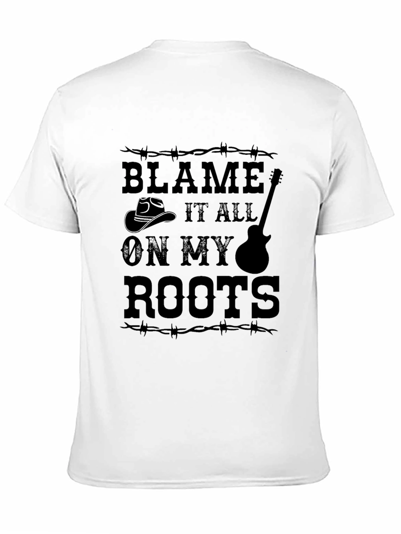 Blame It All On My Roots Graphic T-Shirt