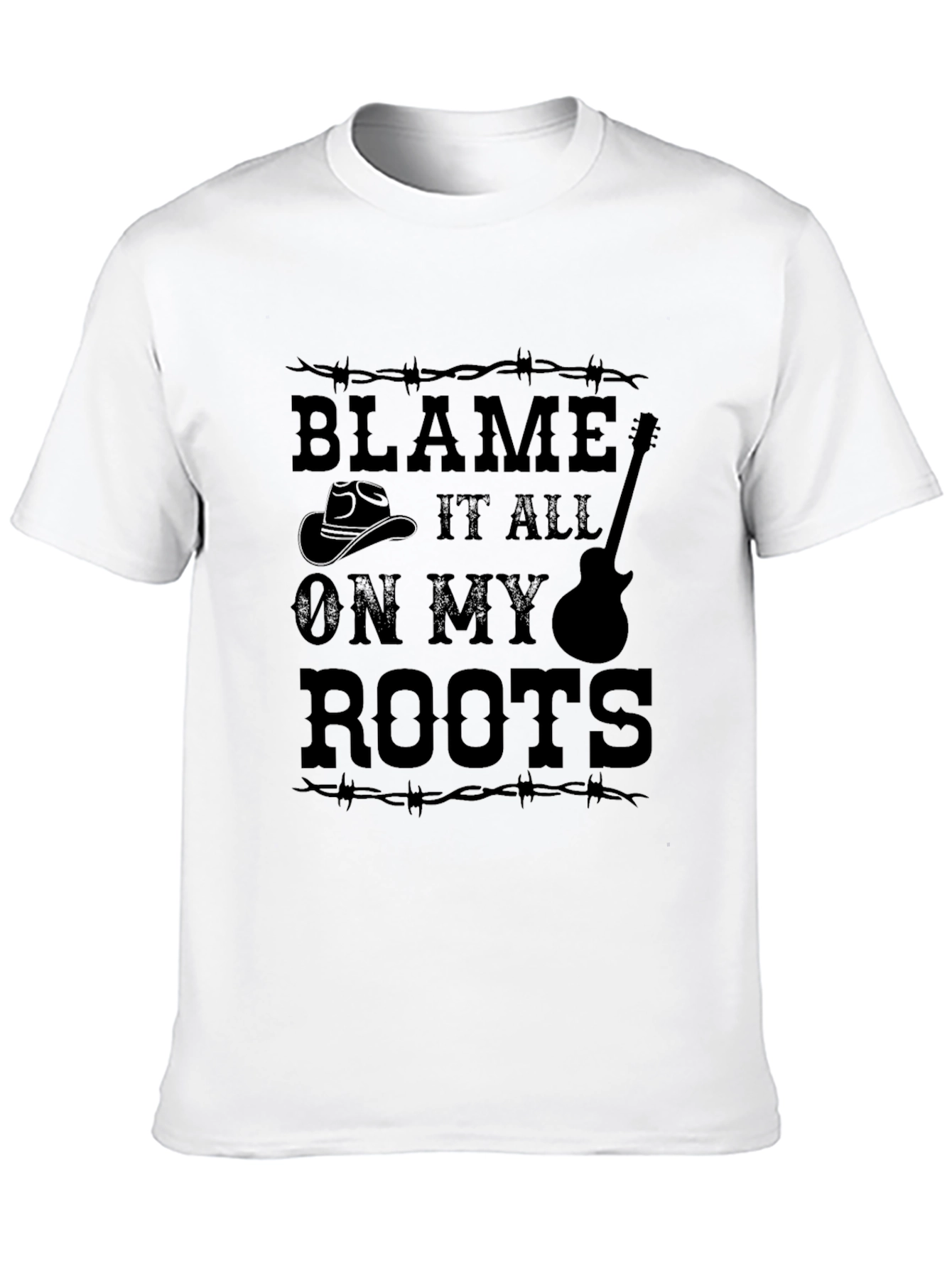 Blame It All On My Roots Graphic T-Shirt
