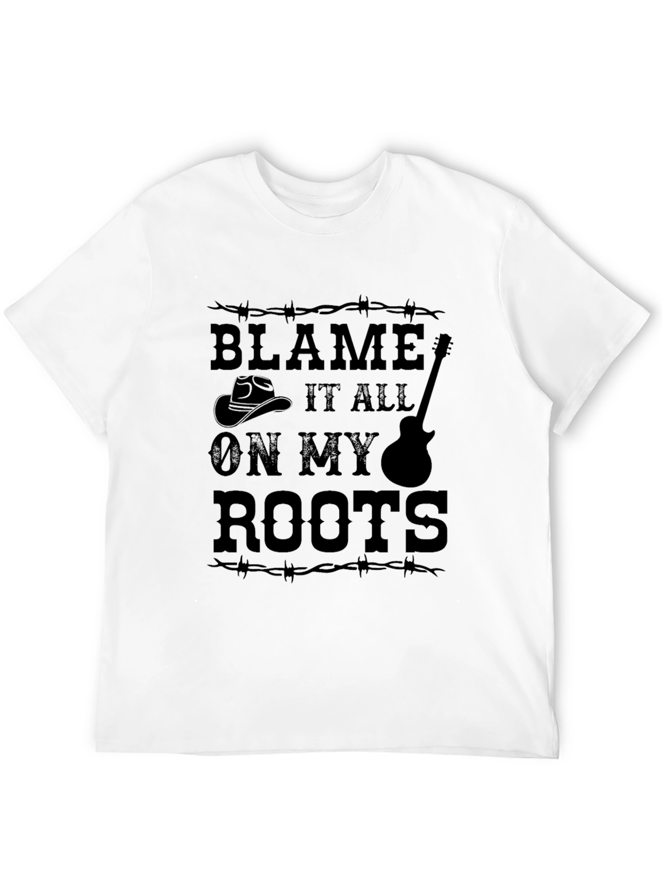 Blame It All On My Roots Graphic T-Shirt