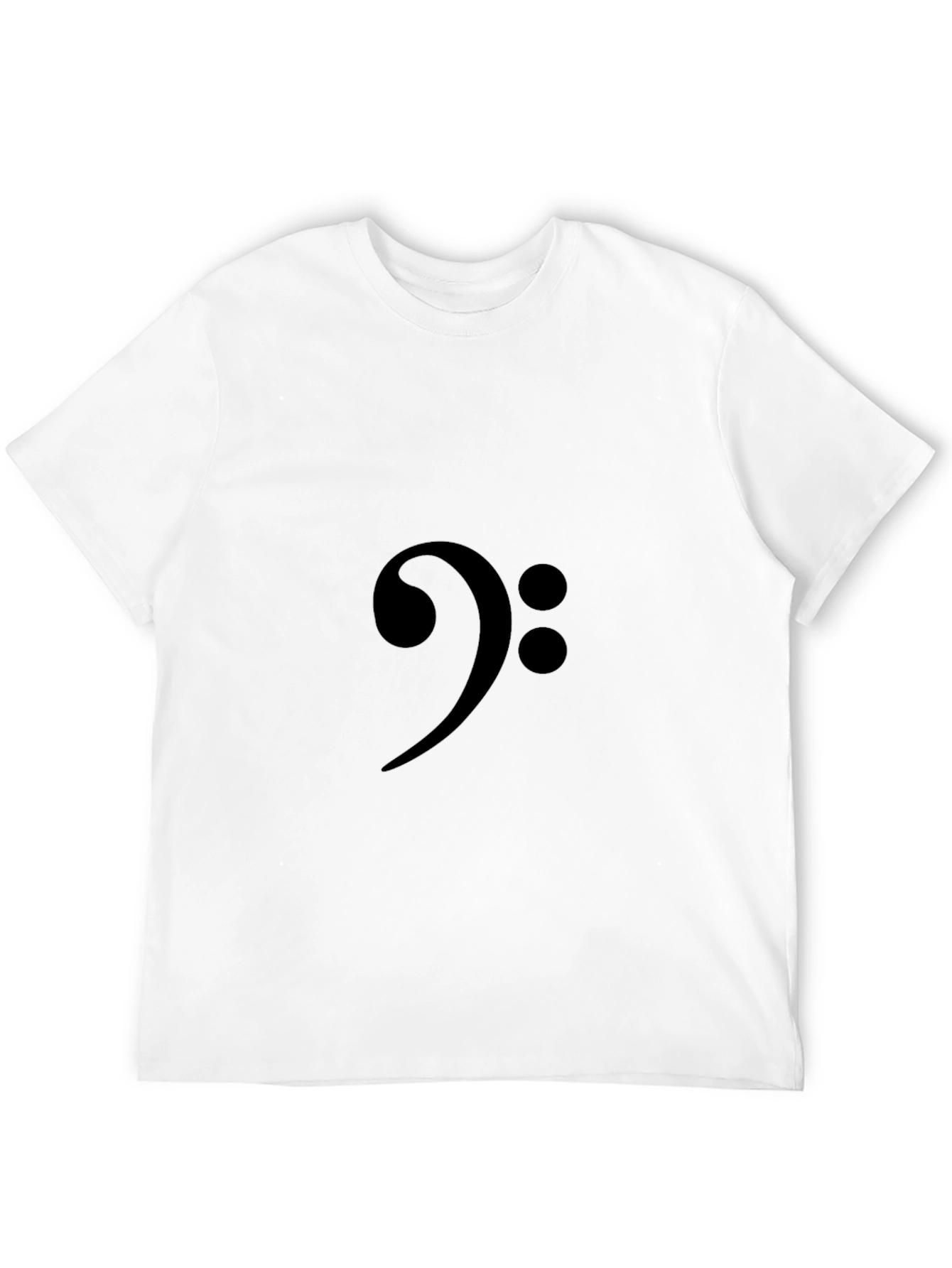 Bass Clef Graphic T-Shirt - Music Lover Tee