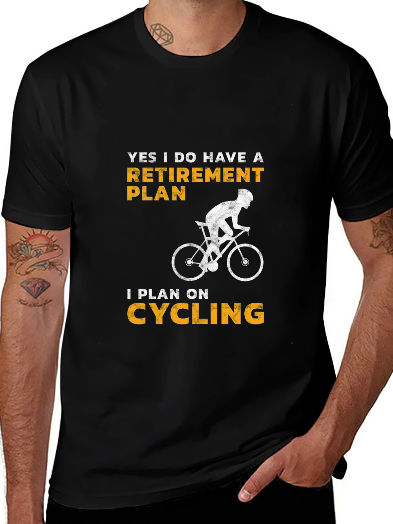 Cycling Retirement Plan T-Shirt