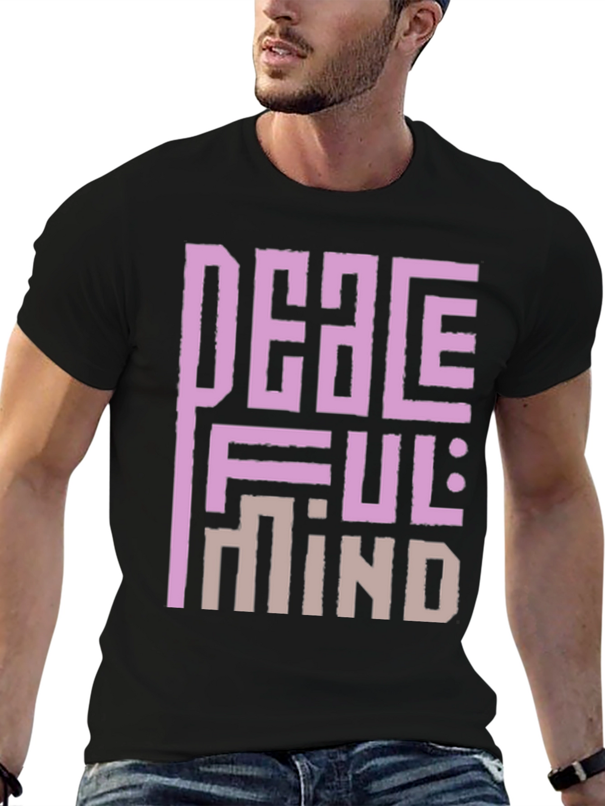 Peaceful Mind Graphic Tee - Relaxed Fit