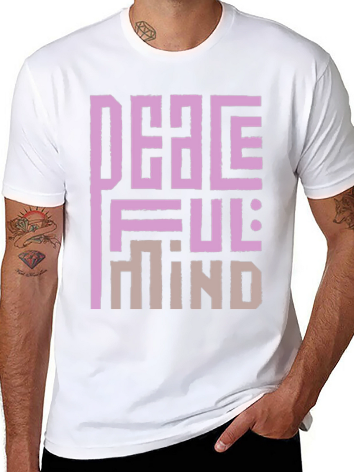 Peaceful Mind Graphic Tee - Relaxed Fit