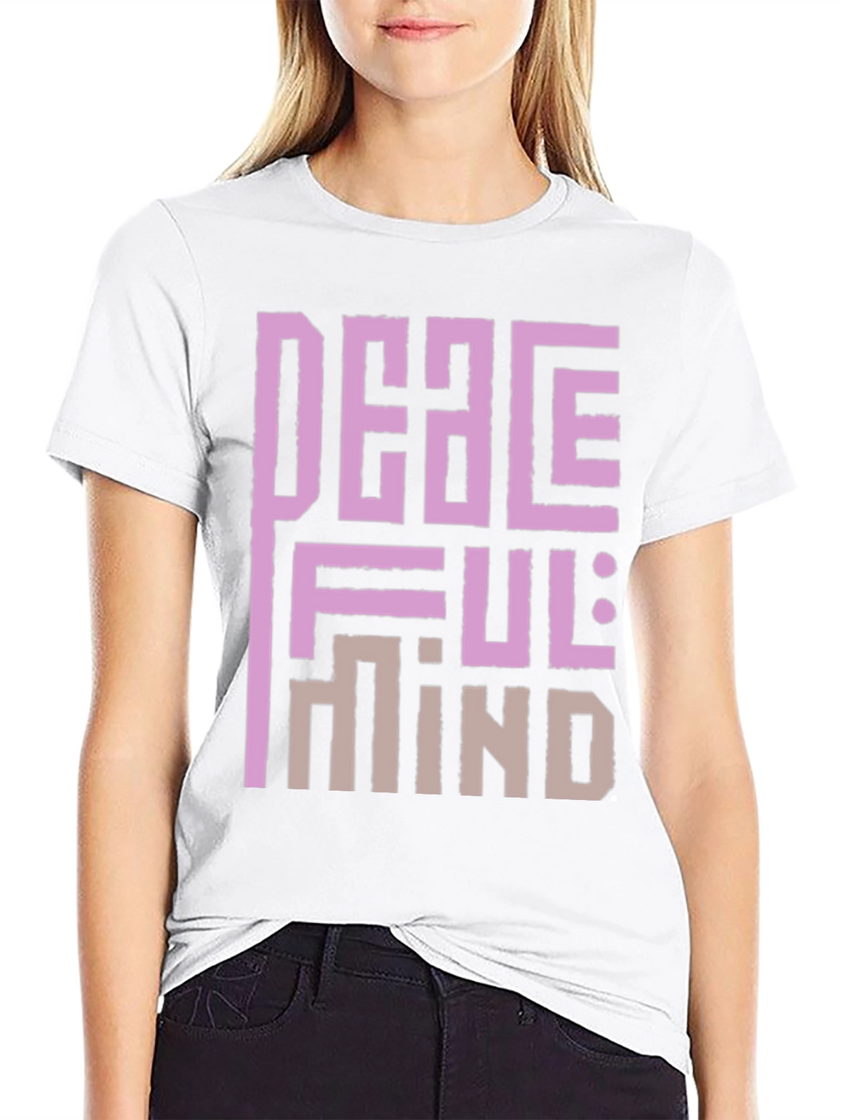 Peaceful Mind Graphic Tee - Relaxed Fit