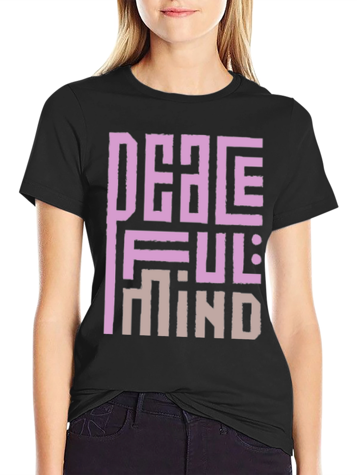 Peaceful Mind Graphic Tee - Relaxed Fit