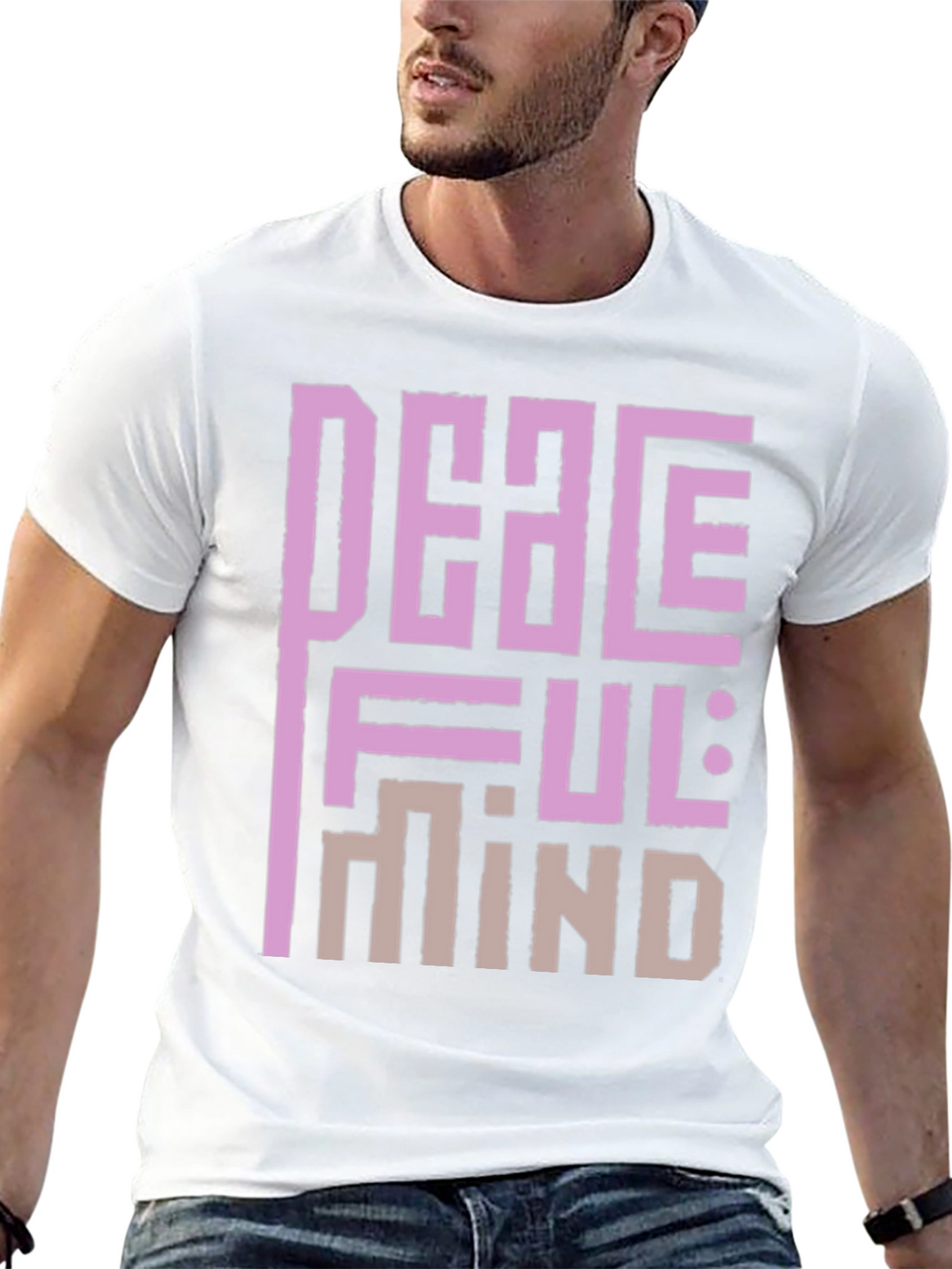 Peaceful Mind Graphic Tee - Relaxed Fit