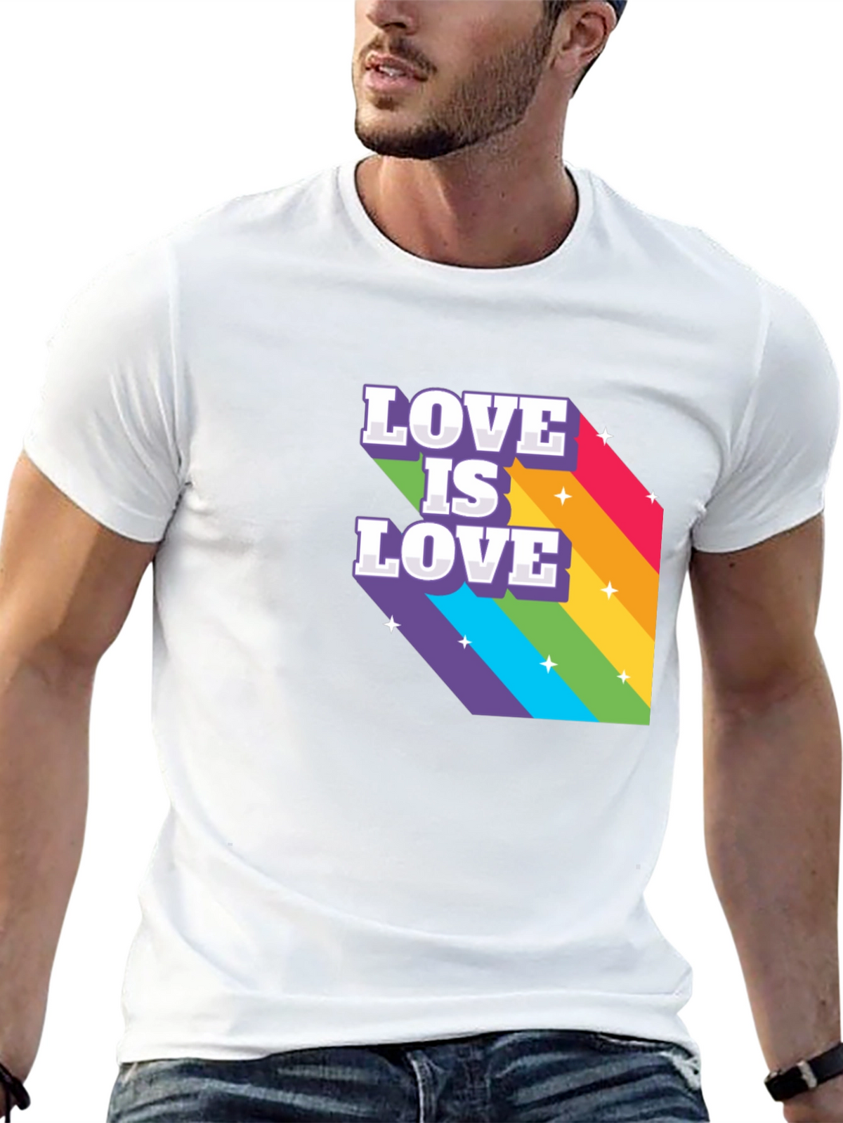 Love is Love Rainbow Pride T-Shirt