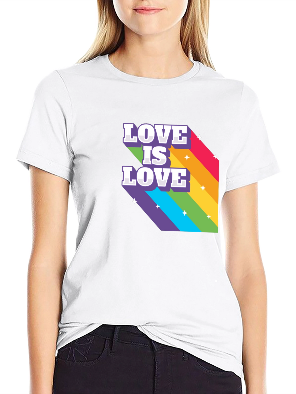Love is Love Rainbow Pride T-Shirt