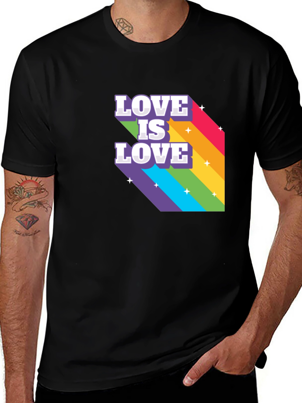 Love is Love Rainbow Pride T-Shirt