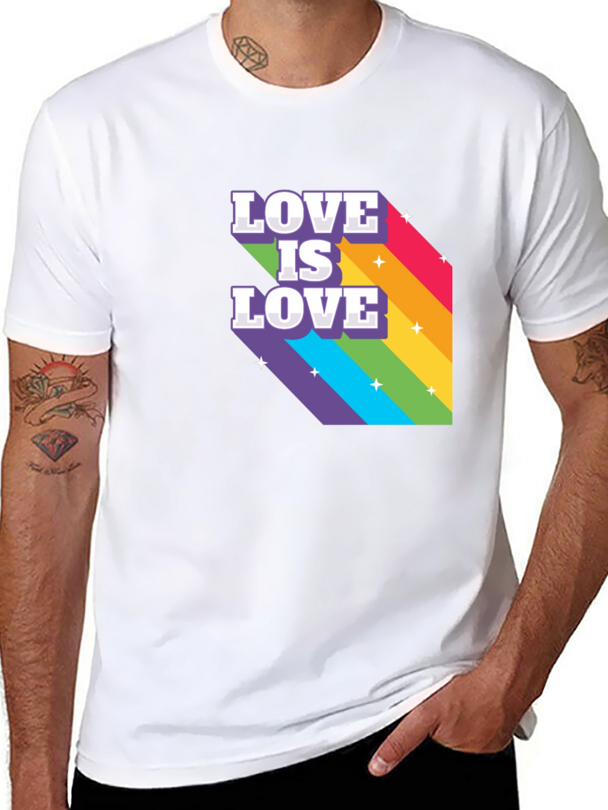 Love is Love Rainbow Pride T-Shirt