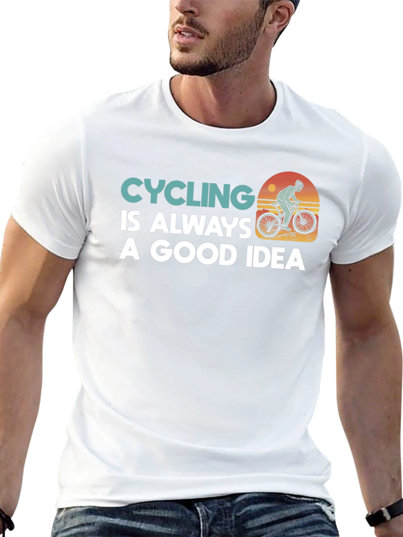 Cycling is Always a Good Idea Graphic Tee