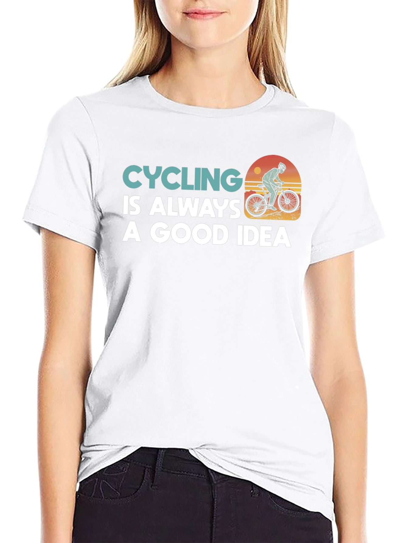 Cycling is Always a Good Idea Graphic Tee