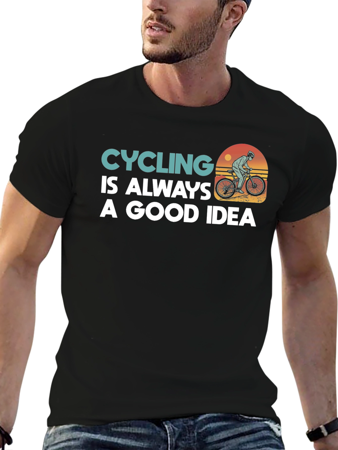 Cycling is Always a Good Idea Graphic Tee