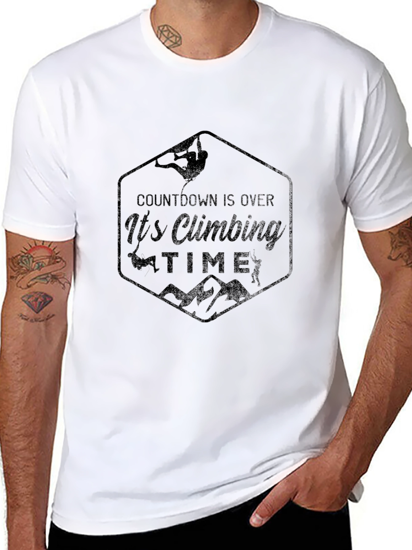 Climbing Time Graphic Tee