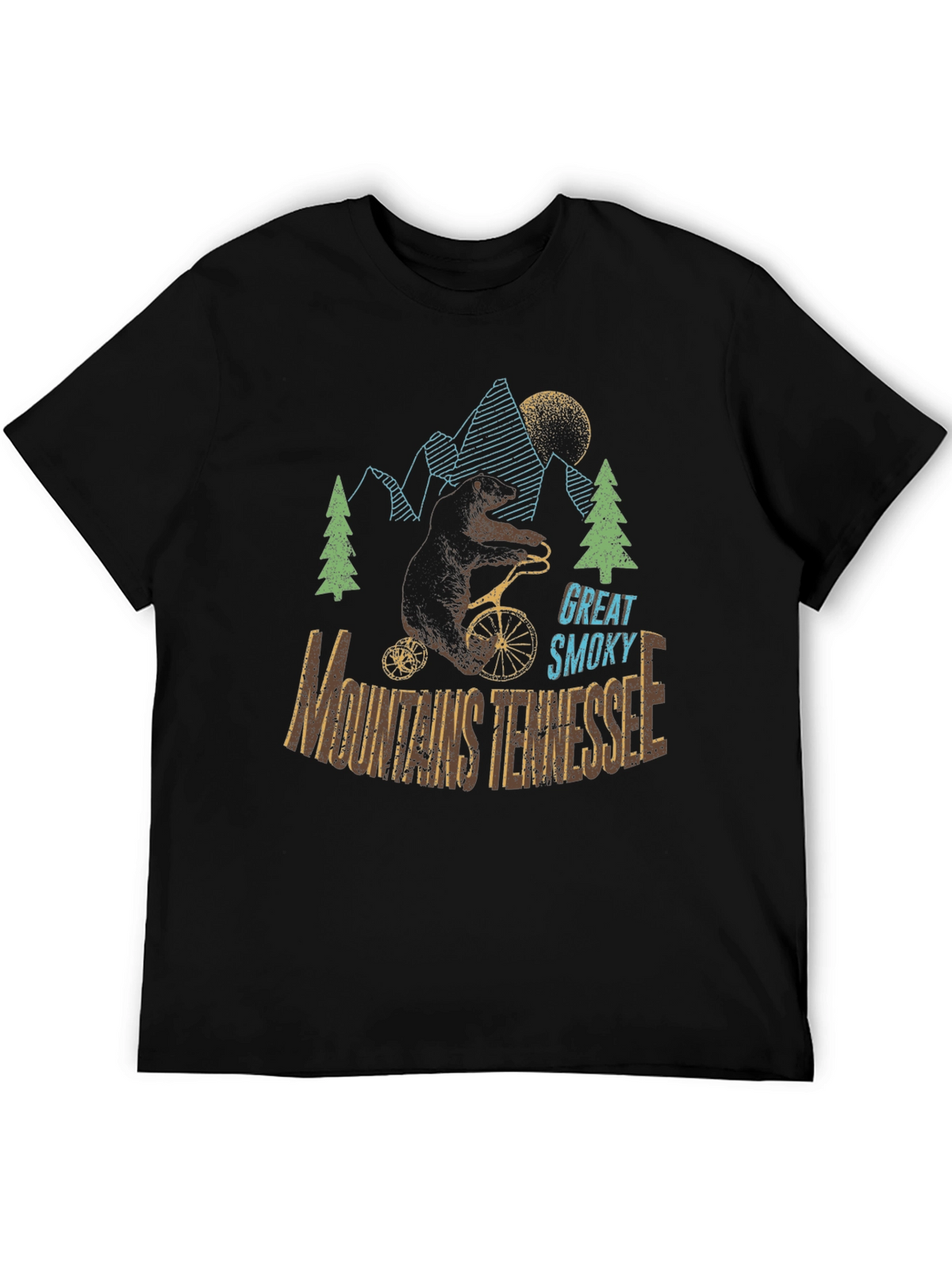 Great Smoky Mountains Tennessee Bear T-Shirt