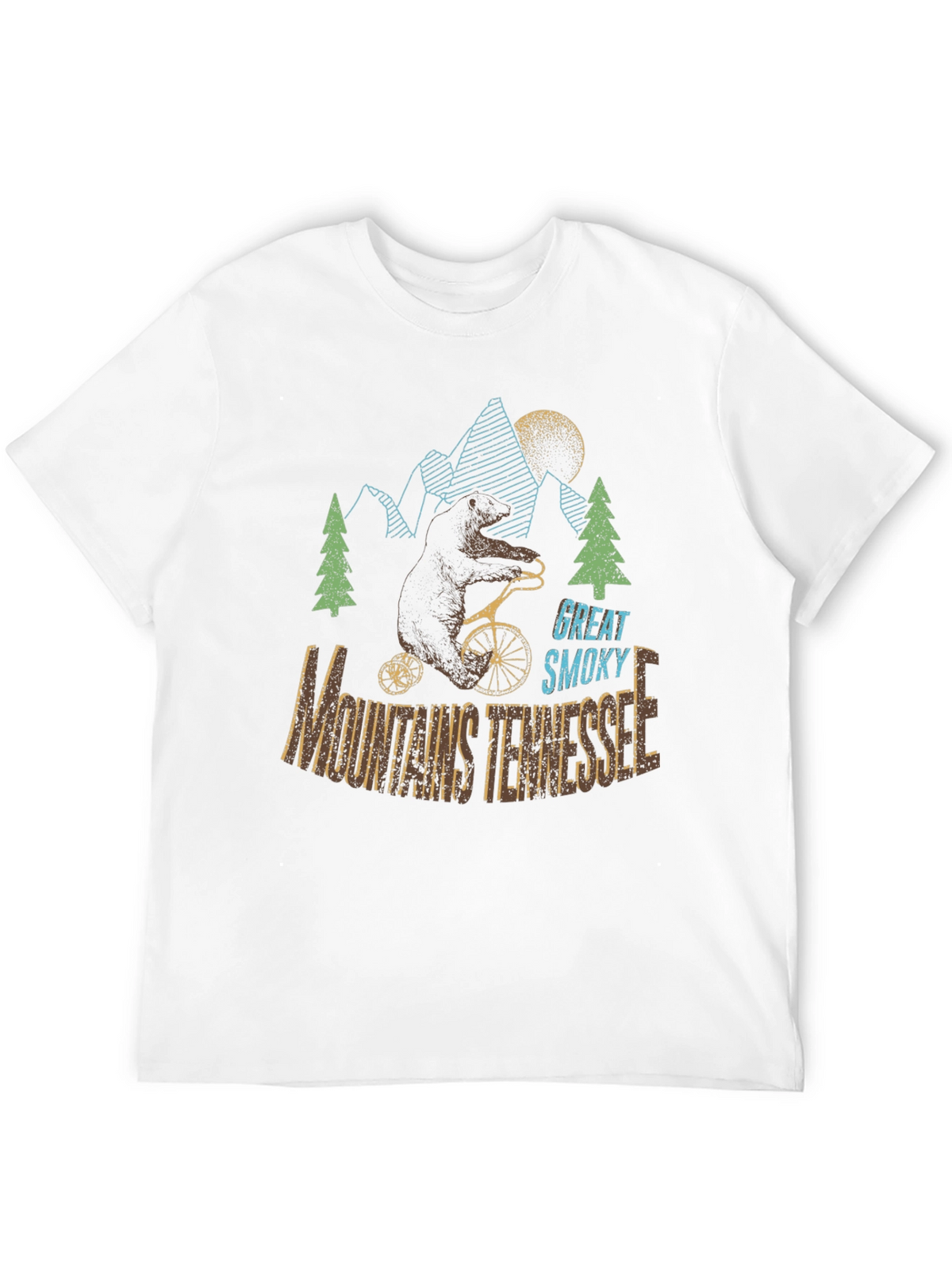 Great Smoky Mountains Tennessee Bear T-Shirt