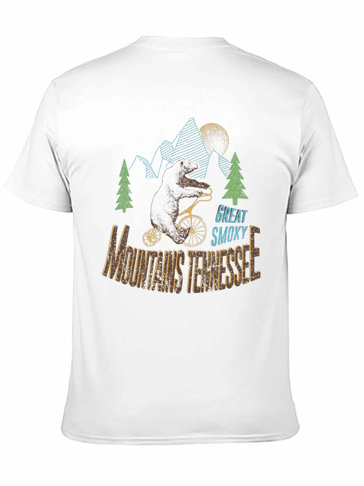 Great Smoky Mountains Tennessee Bear T-Shirt