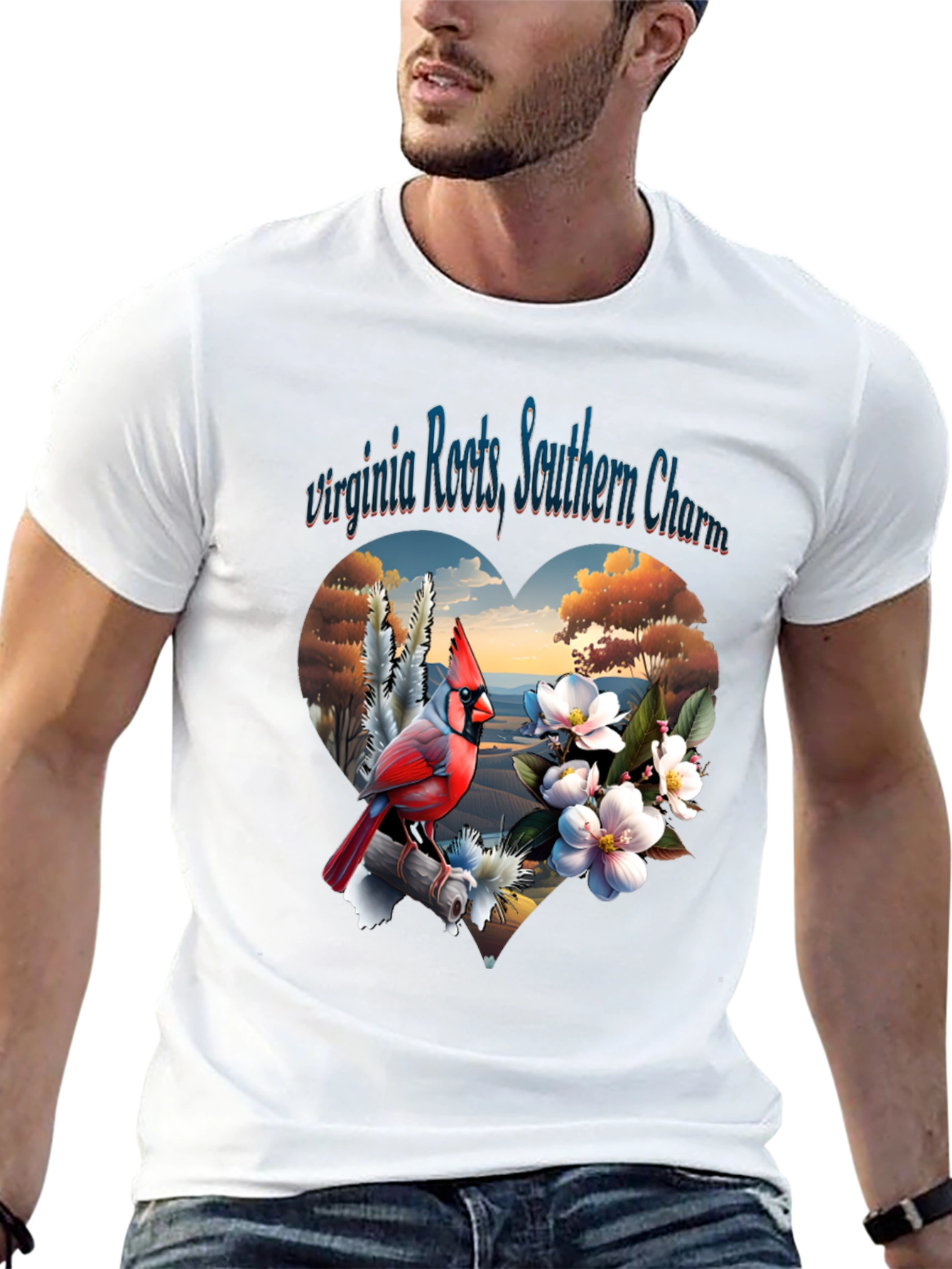 Southern Charm Cardinal T-Shirt