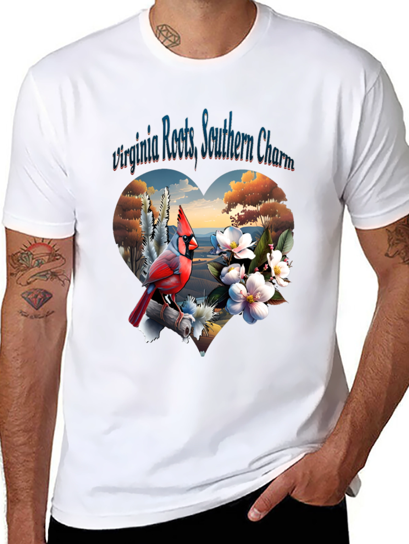 Southern Charm Cardinal T-Shirt
