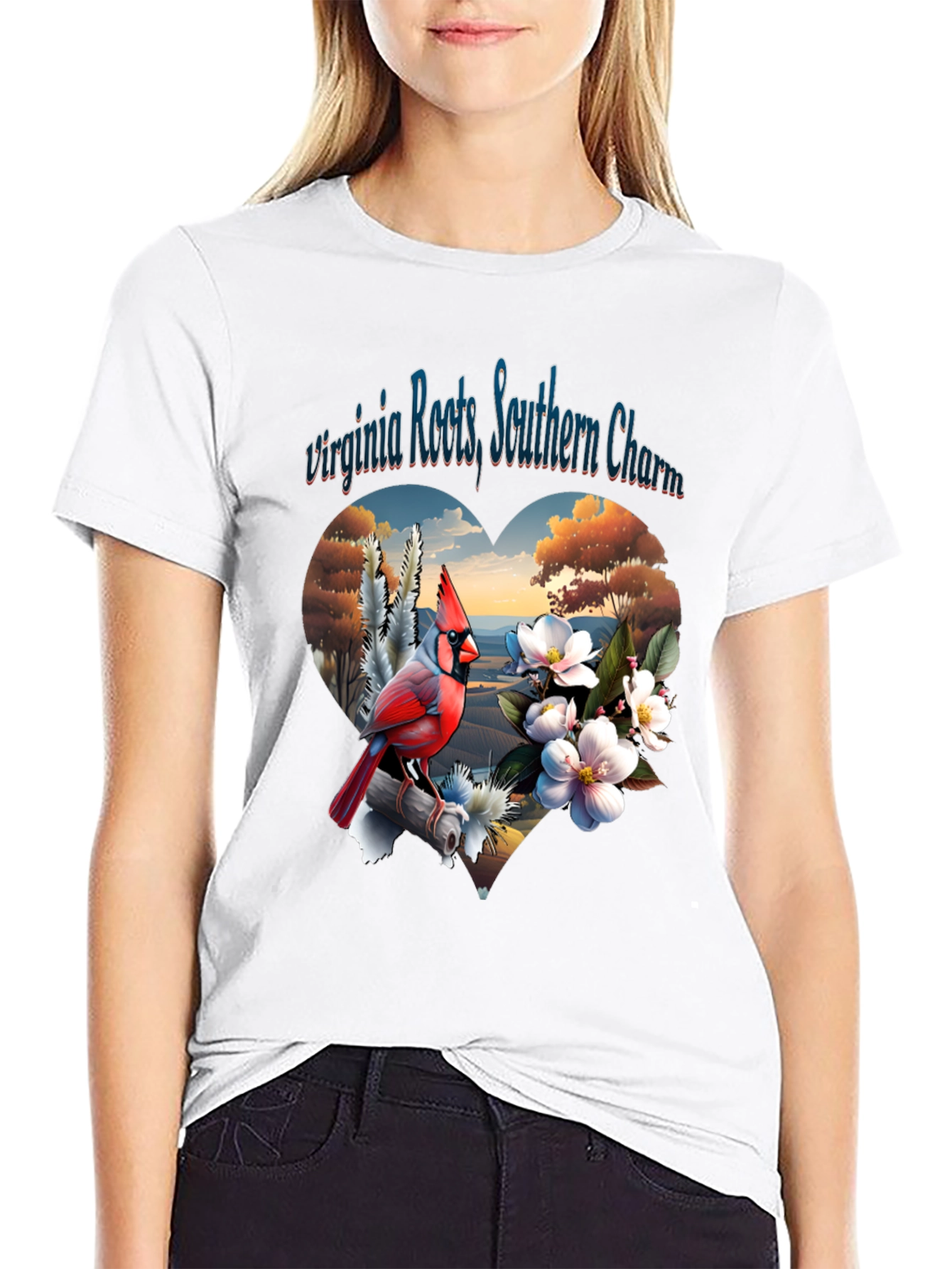 Southern Charm Cardinal T-Shirt