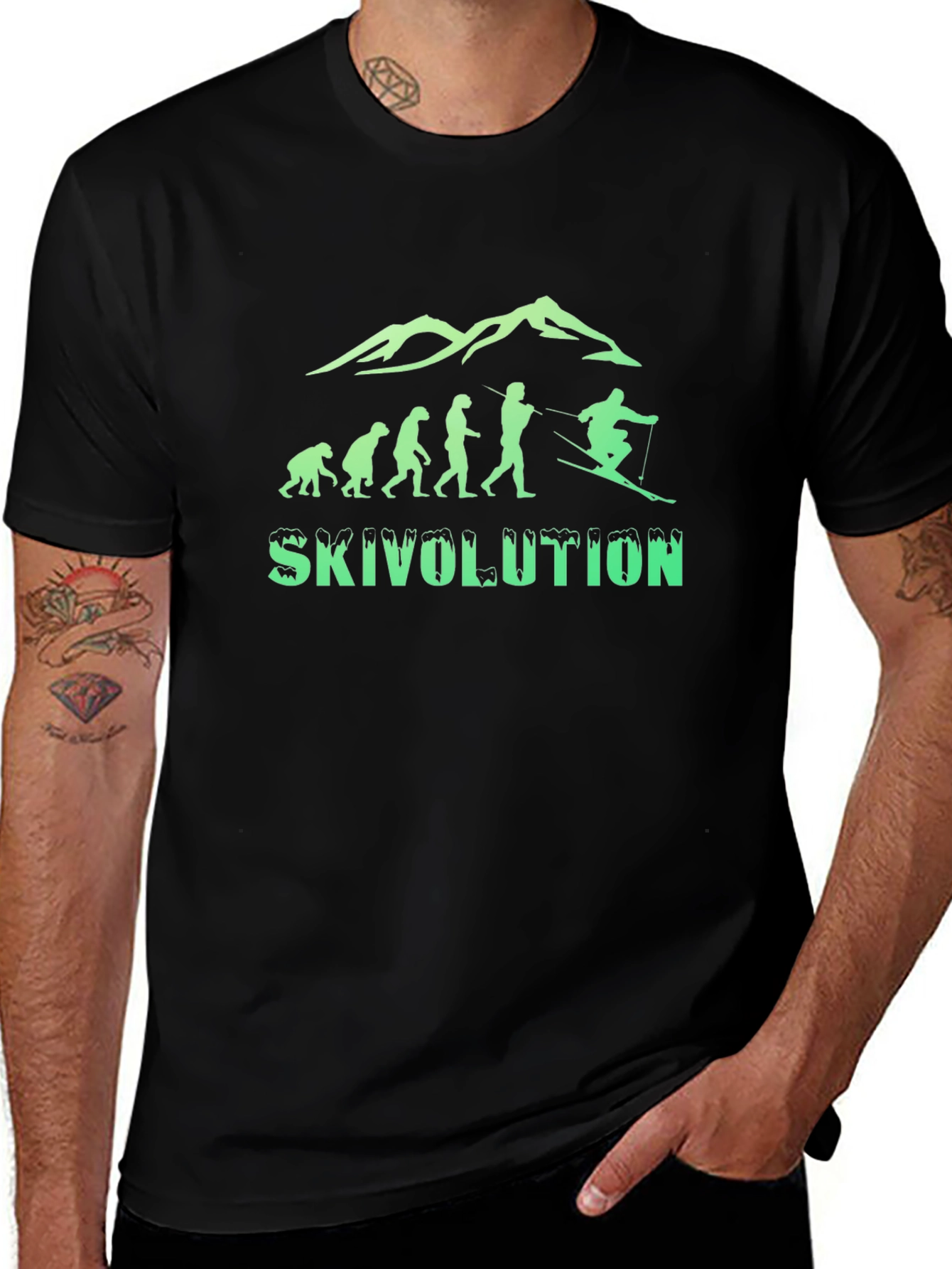 Skivolution T-Shirt - Ski Evolution Tee