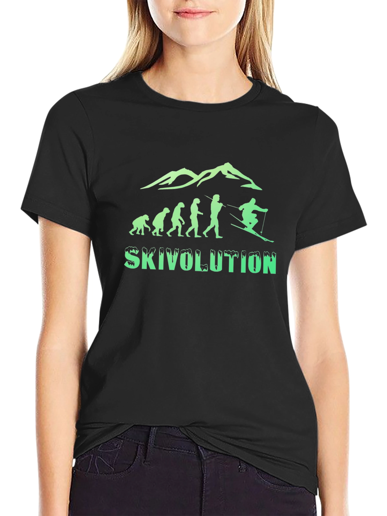 Skivolution T-Shirt - Ski Evolution Tee