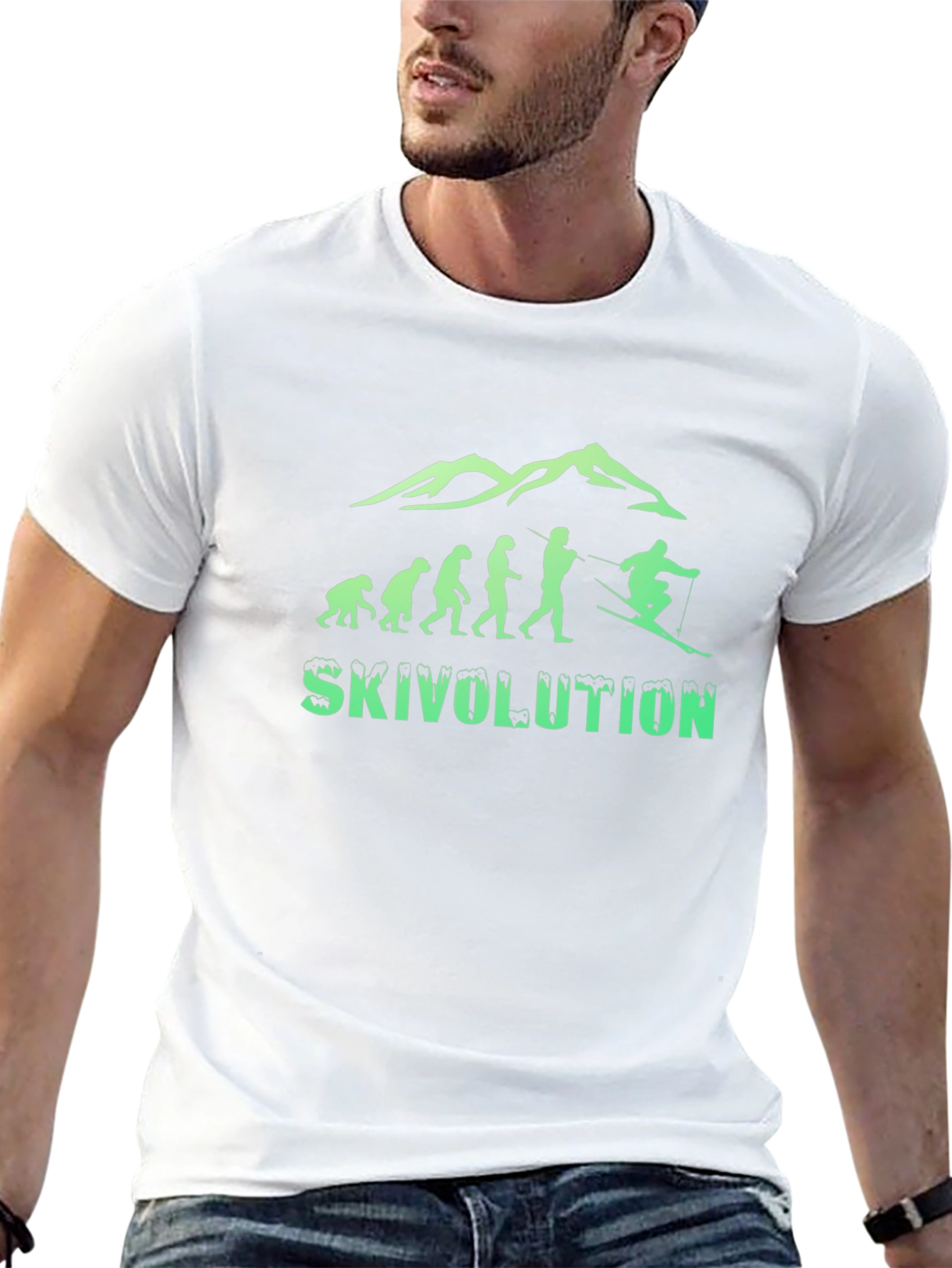 Skivolution T-Shirt - Ski Evolution Tee