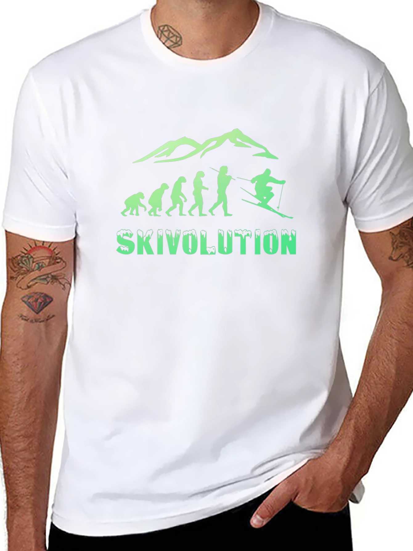 Skivolution T-Shirt - Ski Evolution Tee