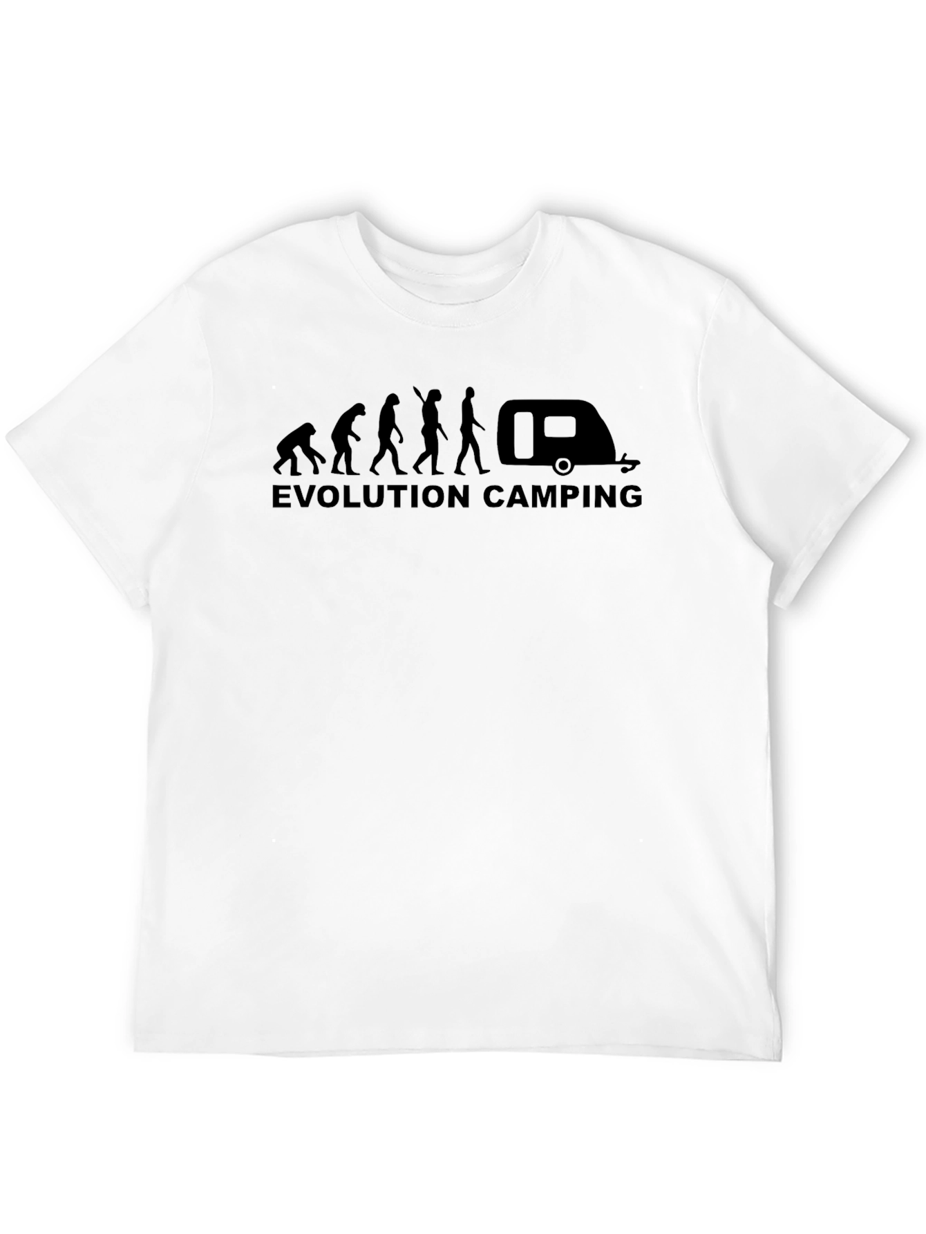 Evolution Camping Black T-Shirt