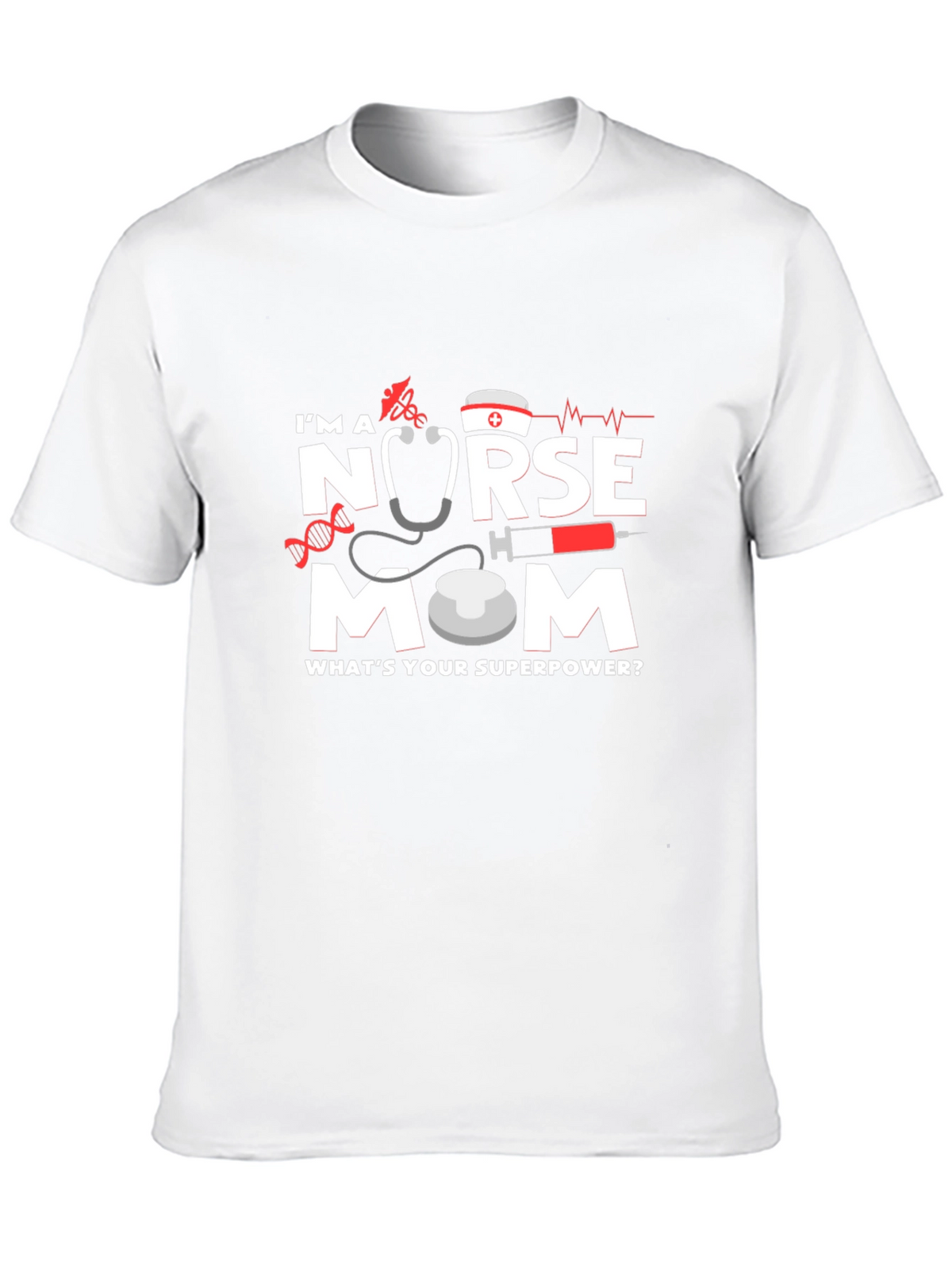 Nurse Mom Graphic T-Shirt