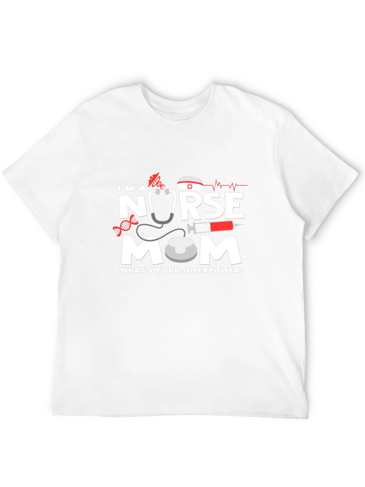 Nurse Mom Graphic T-Shirt