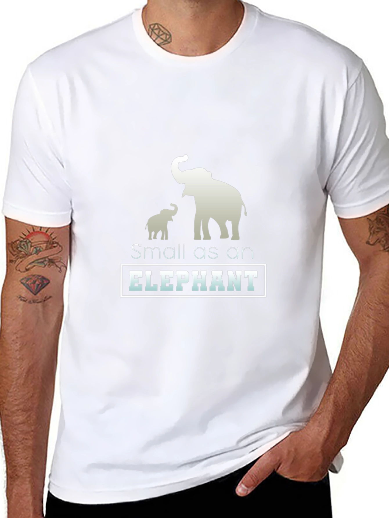 Small as an Elephant Graphic T-Shirt