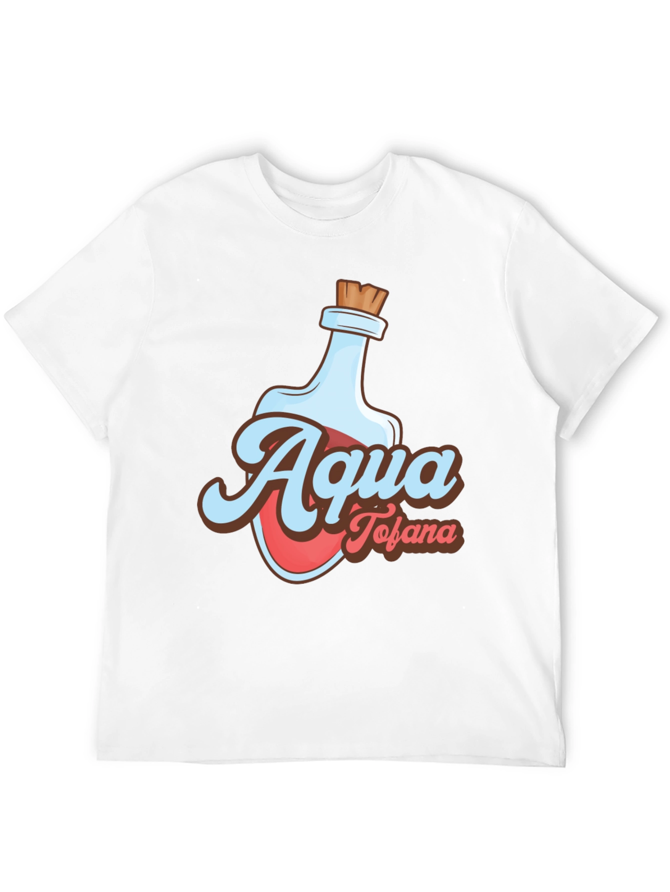 Aqua Tofana Graphic Tee - Potion Bottle Design