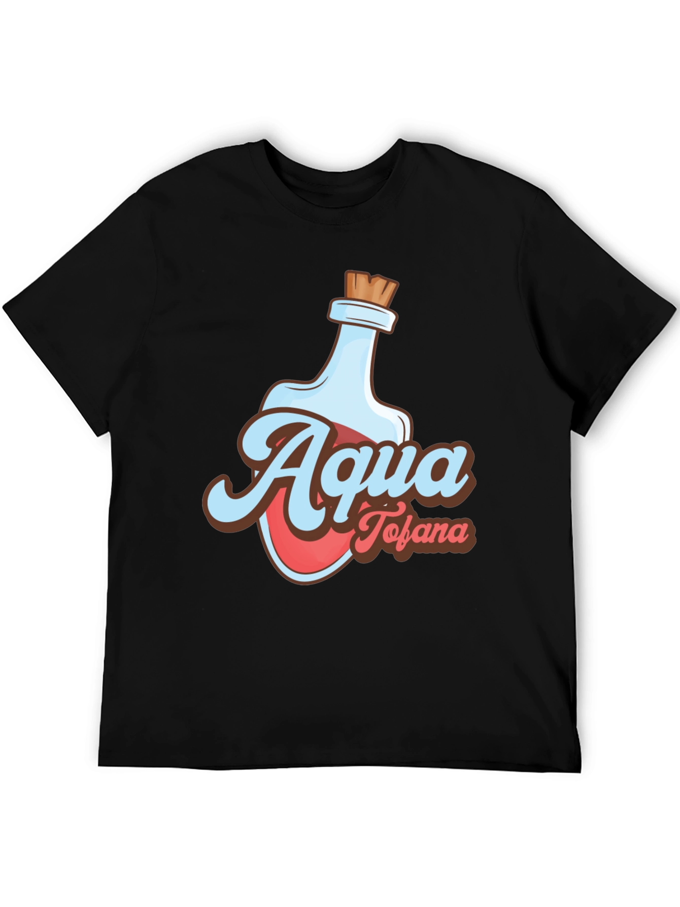 Aqua Tofana Graphic Tee - Potion Bottle Design
