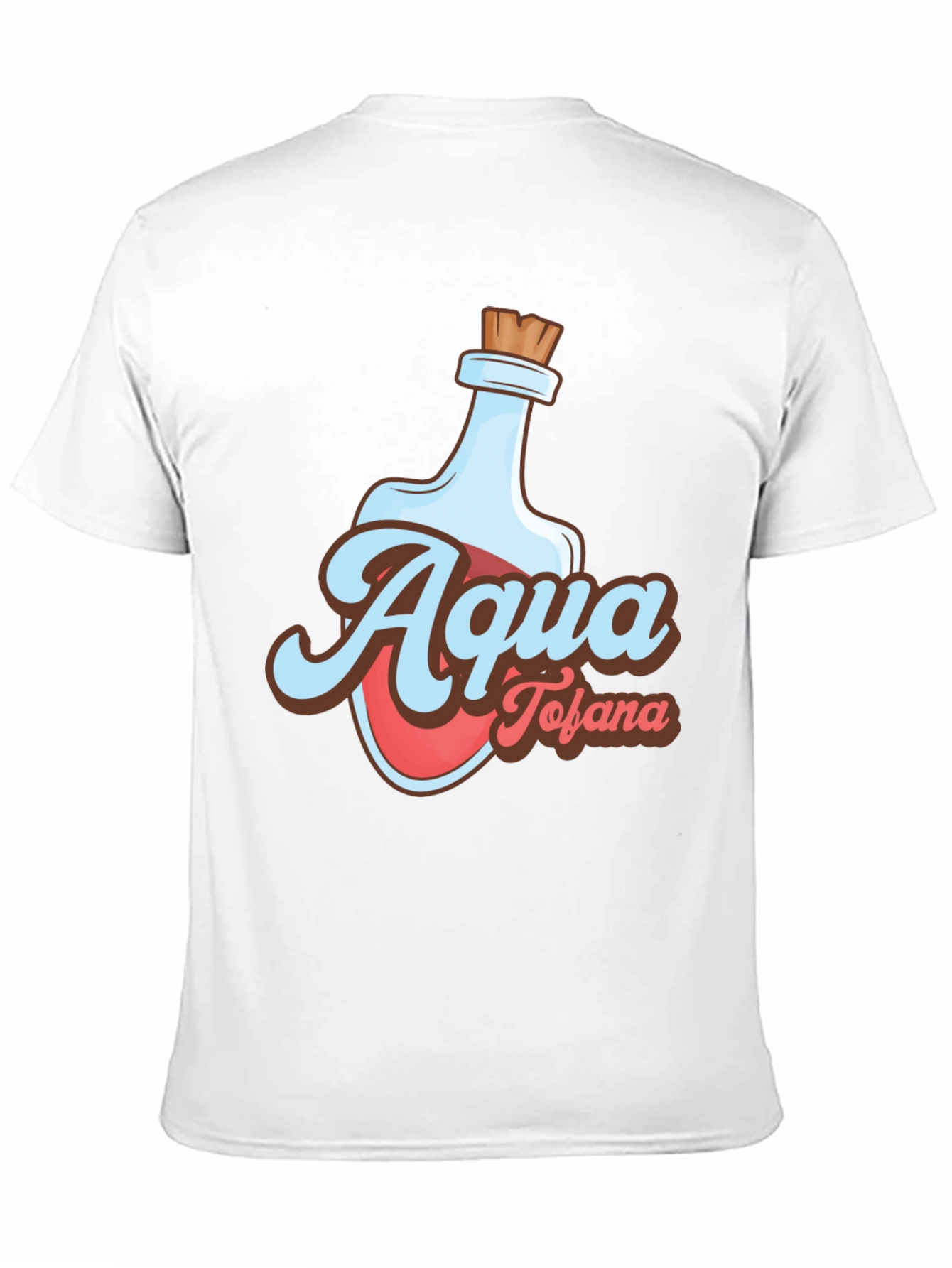 Aqua Tofana Graphic Tee - Potion Bottle Design