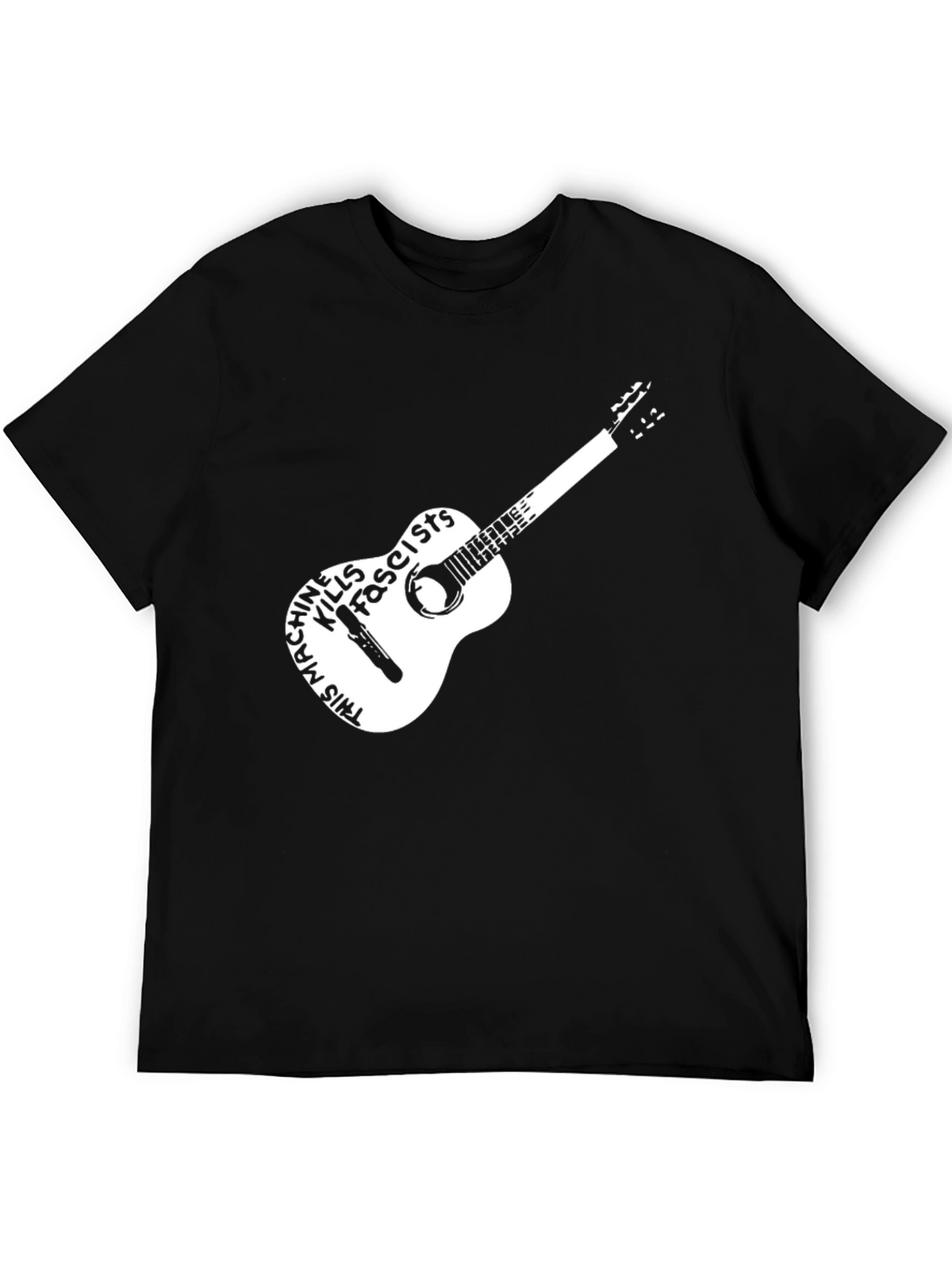 This Machine Kills Fascists Guitar Graphic Tee