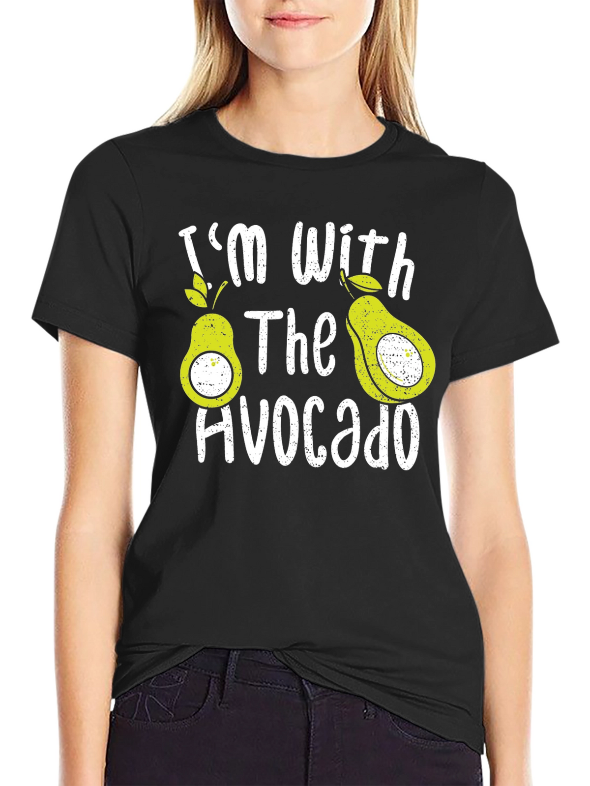 Im With The Avocado Graphic Tee