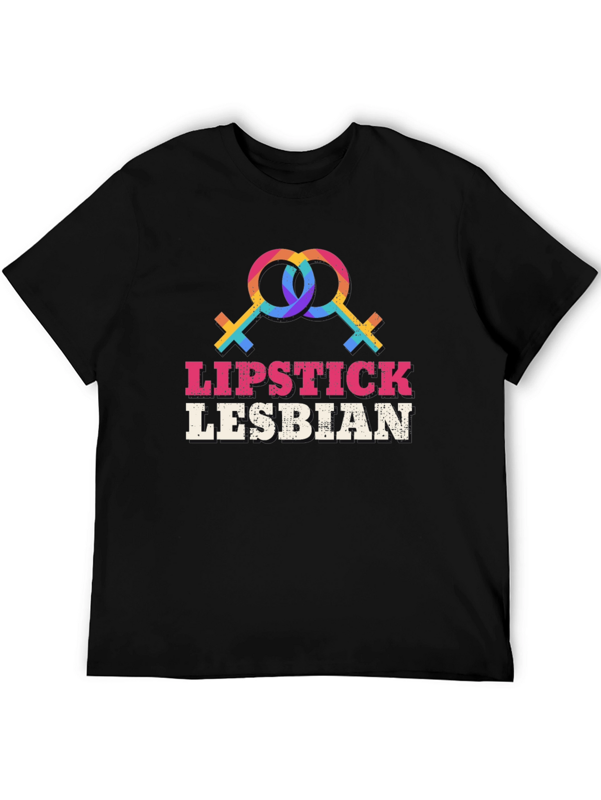 Lipstick Lesbian T-Shirt - LGBT Pride Graphic Tee